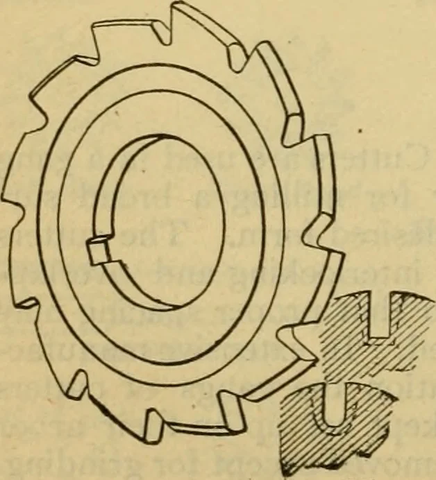 An illustration from American machinists' handbook and dictionary of shop terms : a reference book of machine shop and drawing room data, methods and definitions, 1914, leaf 613