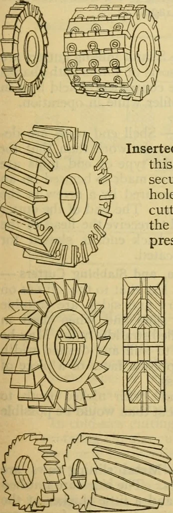 An illustration from American machinists' handbook and dictionary of shop terms : a reference book of machine shop and drawing room data, methods and definitions, 1914, leaf 614