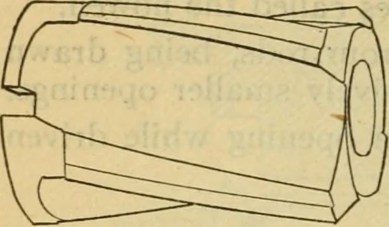 An illustration from American machinists' handbook and dictionary of shop terms : a reference book of machine shop and drawing room data, methods and definitions, 1914, leaf 629