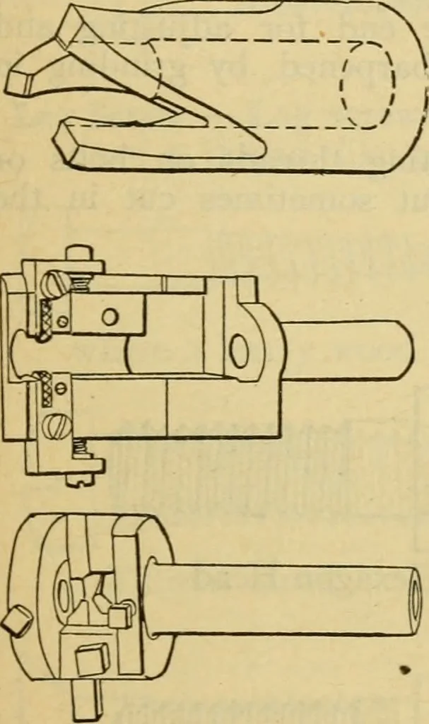 An illustration from American machinists' handbook and dictionary of shop terms : a reference book of machine shop and drawing room data, methods and definitions, 1914, leaf 664