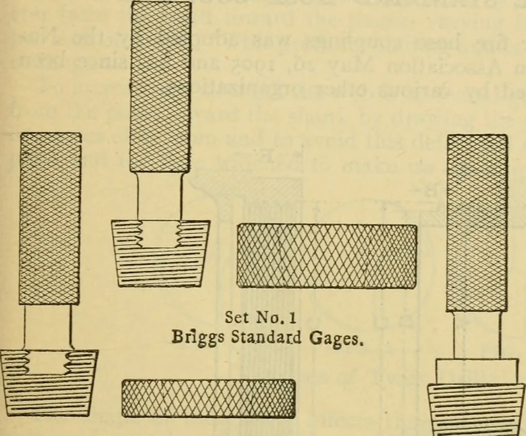 An illustration from American machinists' handbook and dictionary of shop terms : a reference book of machine shop and drawing room data, methods and definitions, 1914, leaf 78