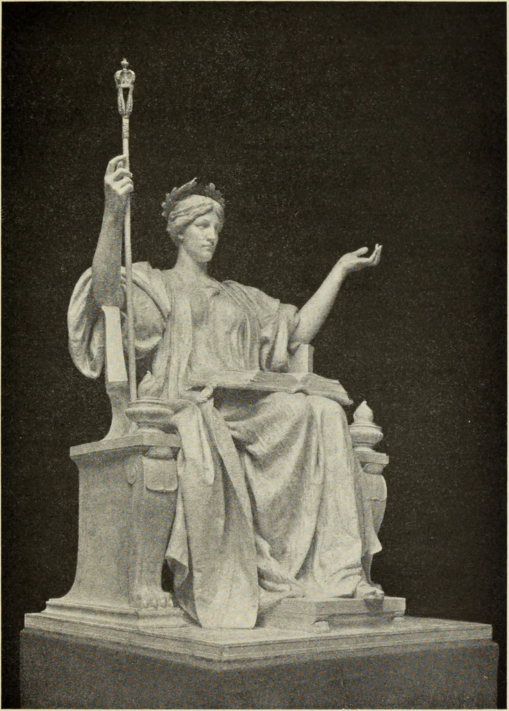 An illustration from American masters of sculpture: being brief appreciations of some American sculptors and of some phases of sculpture in America, 1913, leaf 104