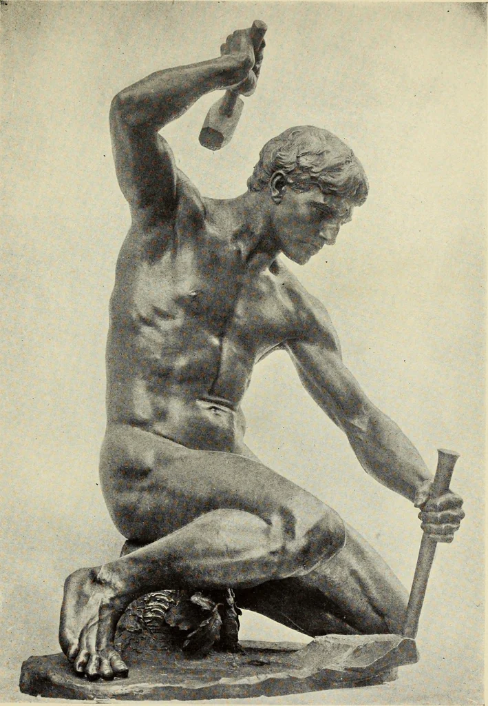 An illustration from American masters of sculpture: being brief appreciations of some American sculptors and of some phases of sculpture in America, 1913, leaf 166