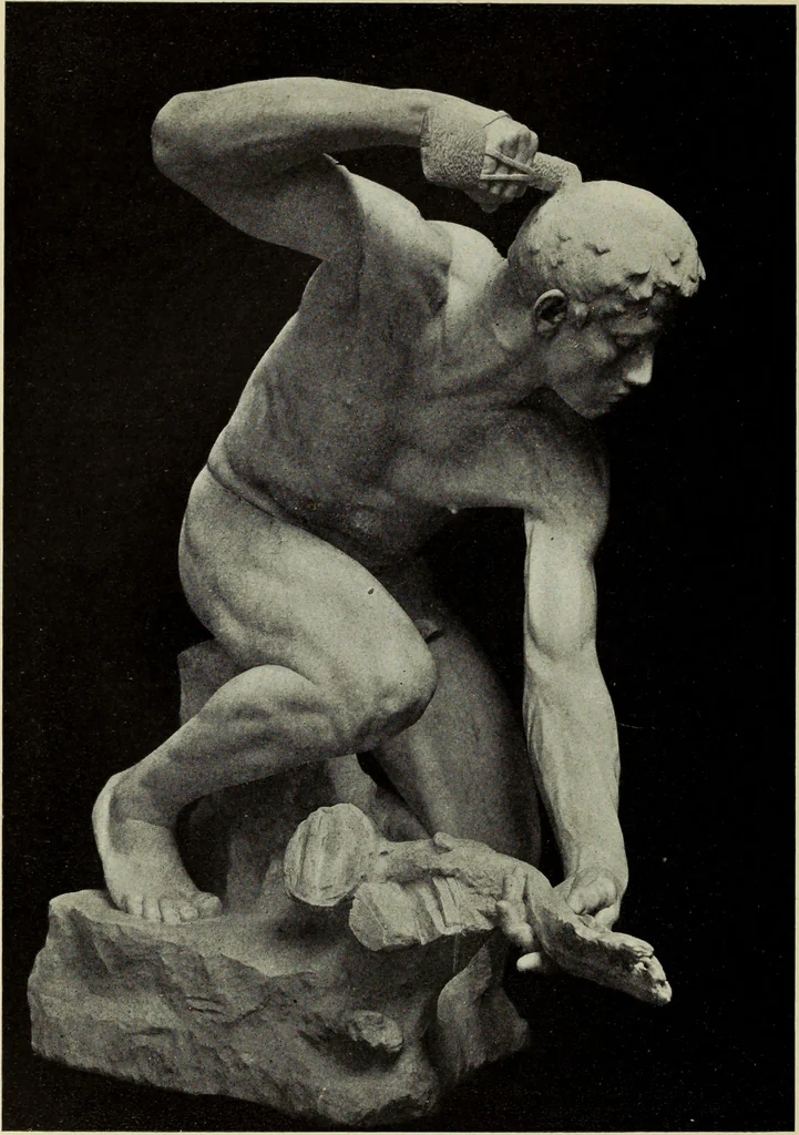 An illustration from American masters of sculpture: being brief appreciations of some American sculptors and of some phases of sculpture in America, 1913, leaf 57