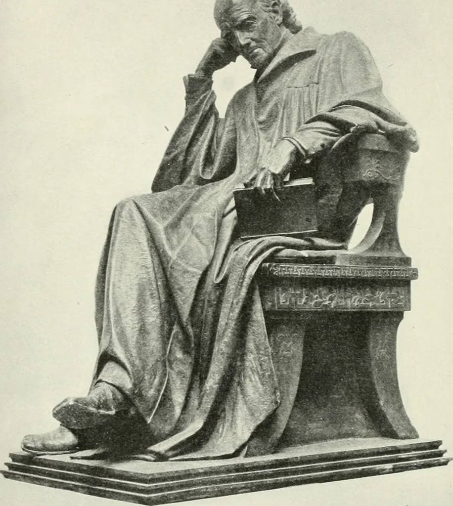 An illustration from American masters of sculpture : being brief appreciations of some American sculptors, and of some phases of sculpture in America, 1913, leaf 145