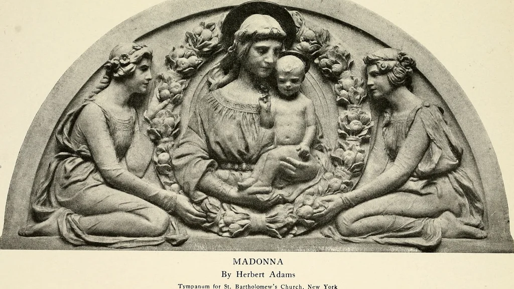 An illustration from American masters of sculpture : being brief appreciations of some American sculptors and of some phases of sculpture in America, 1913, leaf 146