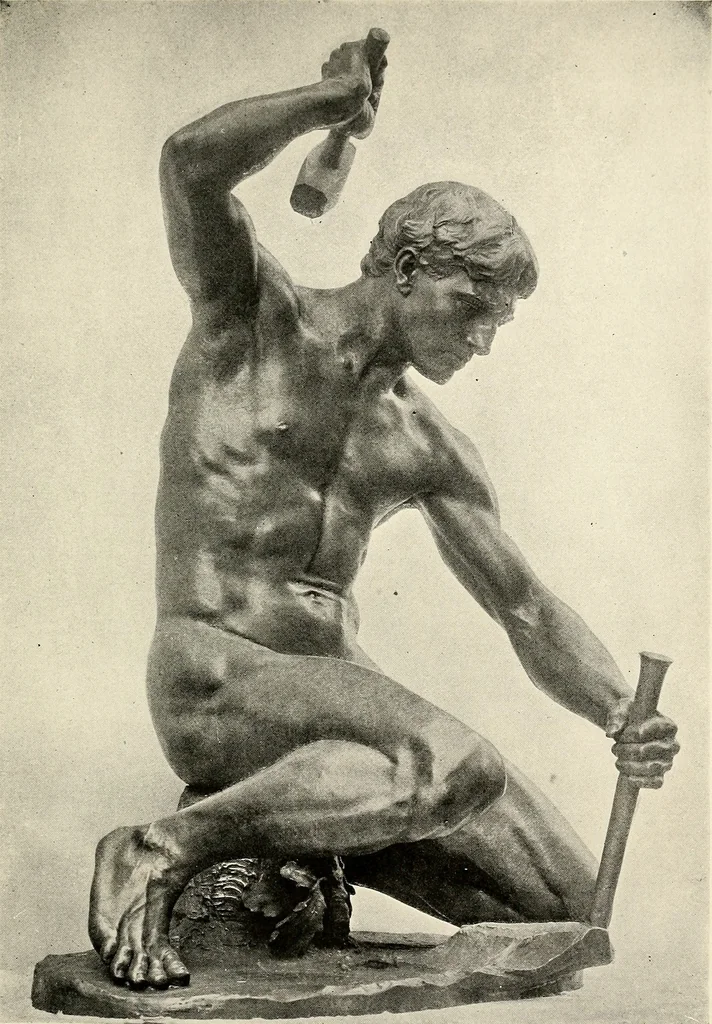 An illustration from American masters of sculpture : being brief appreciations of some American sculptors and of some phases of sculpture in America, 1913, leaf 168