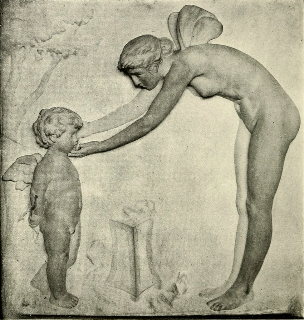 An illustration from American masters of sculpture : being brief appreciations of some American sculptors and of some phases of sculpture in America, 1913, leaf 185