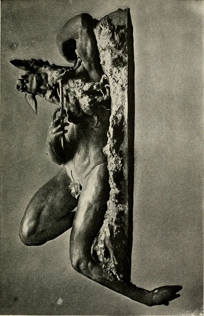 An illustration from American masters of sculpture : being brief appreciations of some American sculptors and of some phases of sculpture in America, 1913, leaf 56