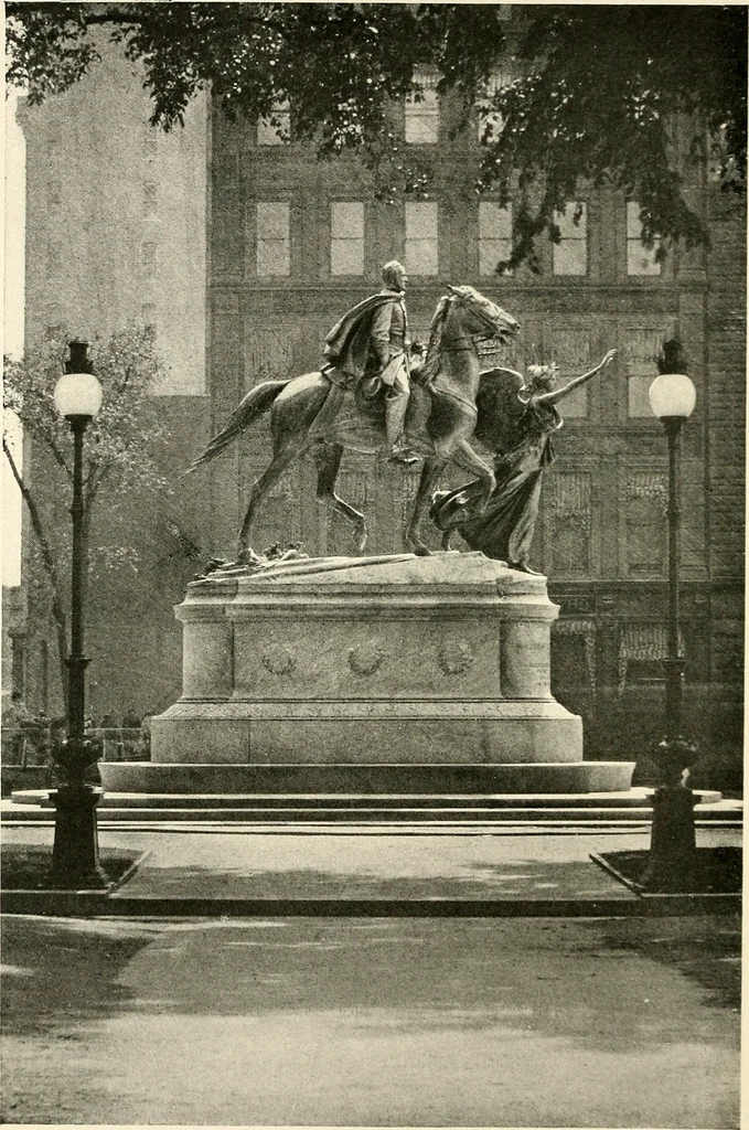An illustration from American masters of sculpture : being brief appreciations of some American sculptors and of some phases of sculpture in America, 1913, leaf 7