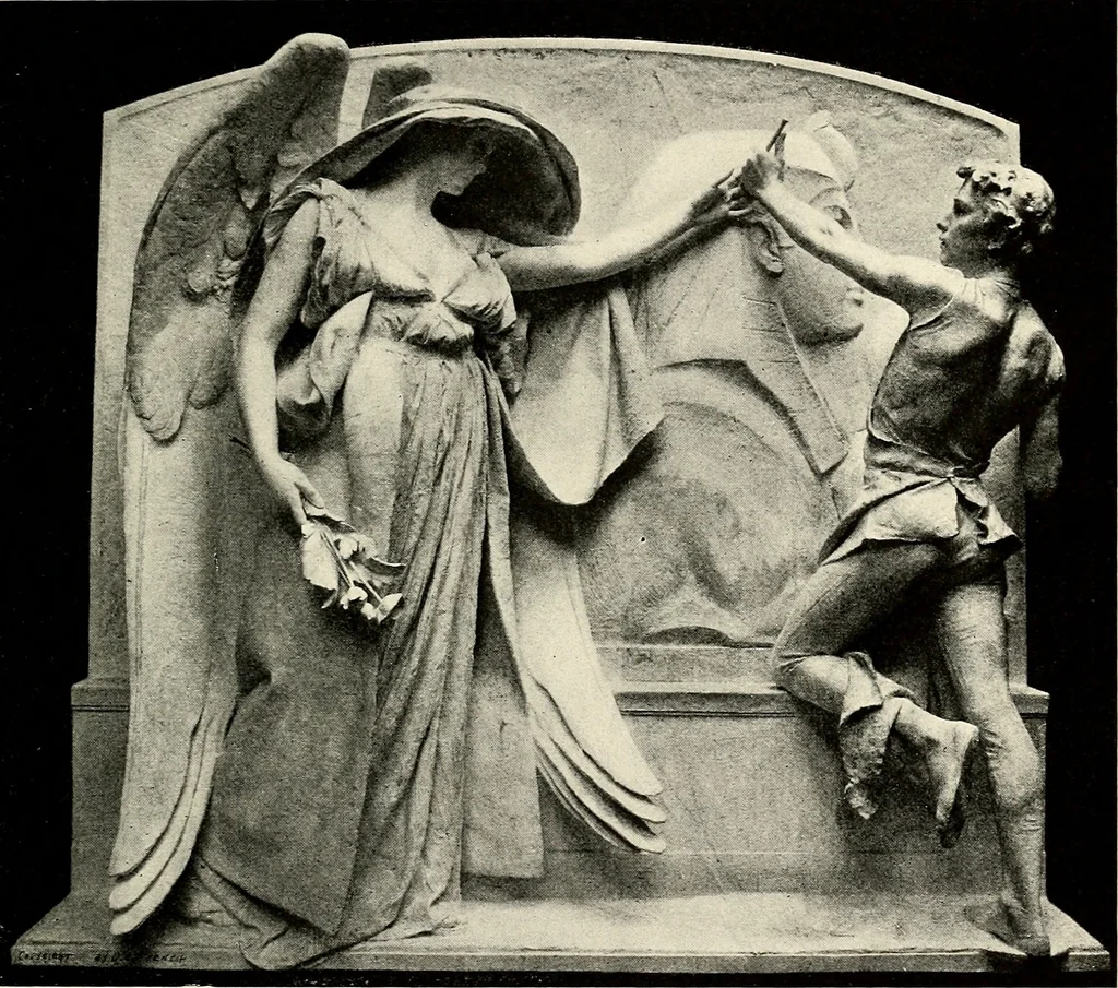 An illustration from American masters of sculpture : being brief appreciations of some American sculptors and of some phases of sculpture in America, 1913, leaf 94