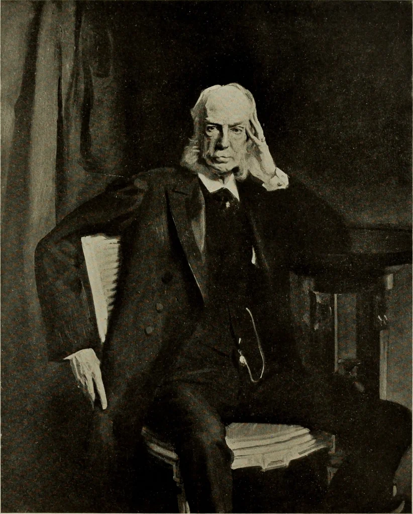 An illustration from American masters of painting : being brief appreciations of some American painters illustrated with examples of their work, 1903, leaf 102