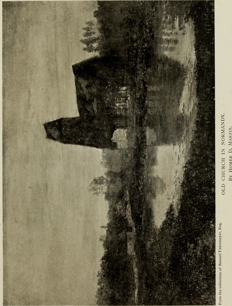 An illustration from American masters of painting : being brief appreciations of some American painters illustrated with examples of their work, 1903, leaf 182