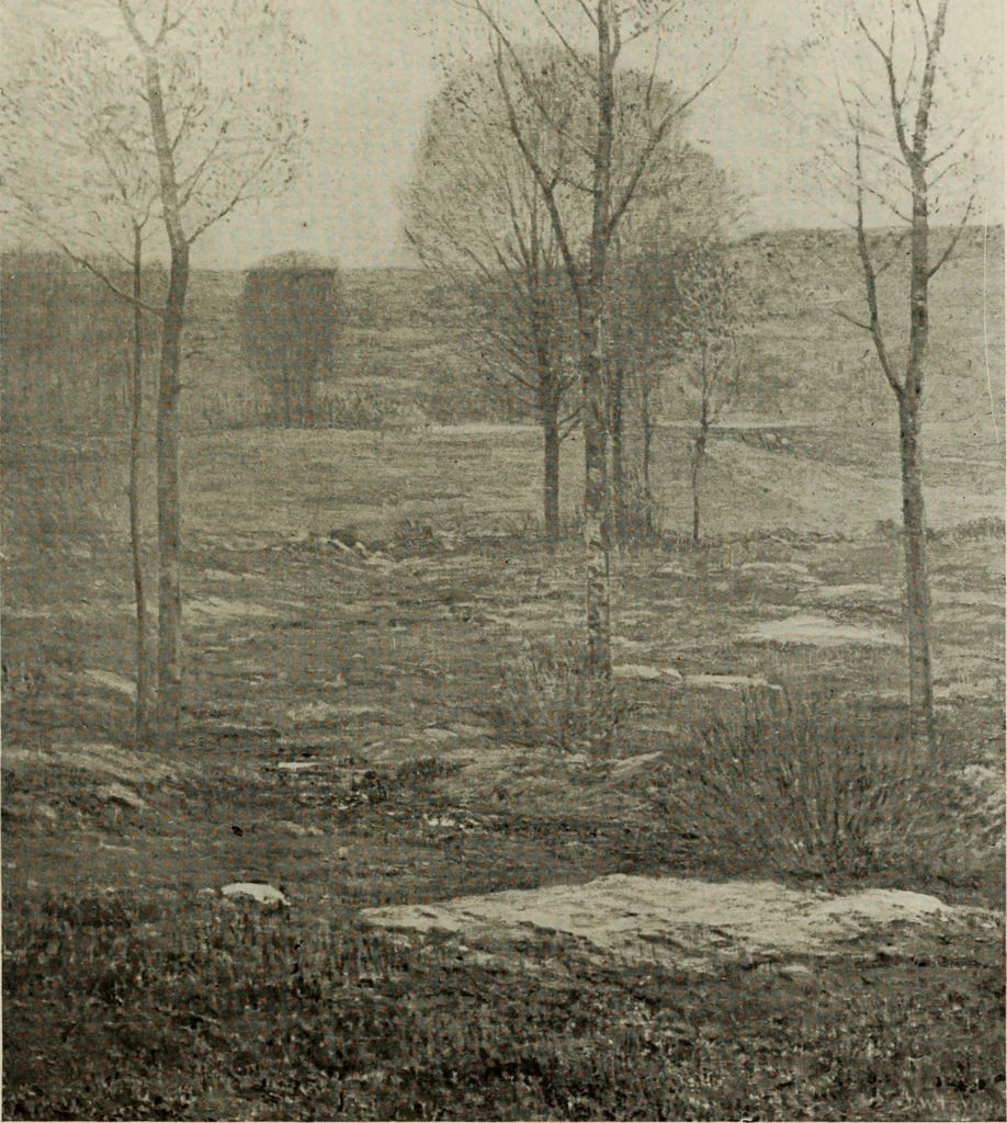 An illustration from American masters of painting : being brief appreciations of some American painters illustrated with examples of their work, 1903, leaf 236