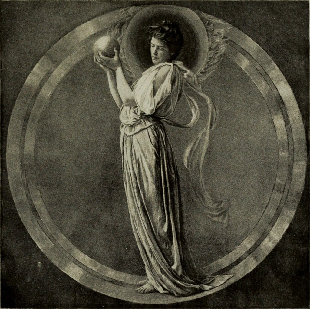 An illustration from American masters of painting : being brief appreciations of some American painters illustrated with examples of their work, 1903, leaf 60
