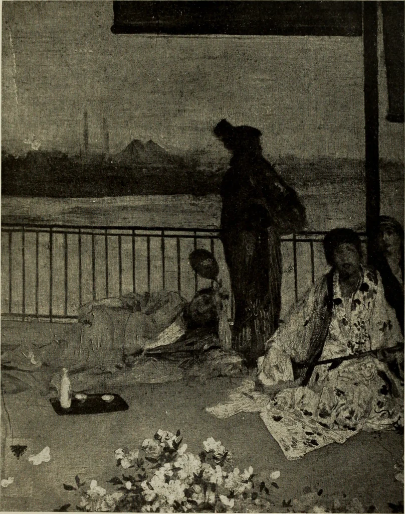 An illustration from American masters of painting : being brief appreciations of some American painters illustrated with examples of their work, 1903, leaf 84