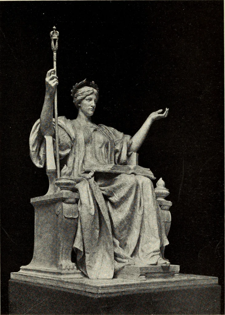 An illustration from American masters of sculpture, being brief appreciations of some American sculptors, and of some phases of sculpture in America, 1913, leaf 102
