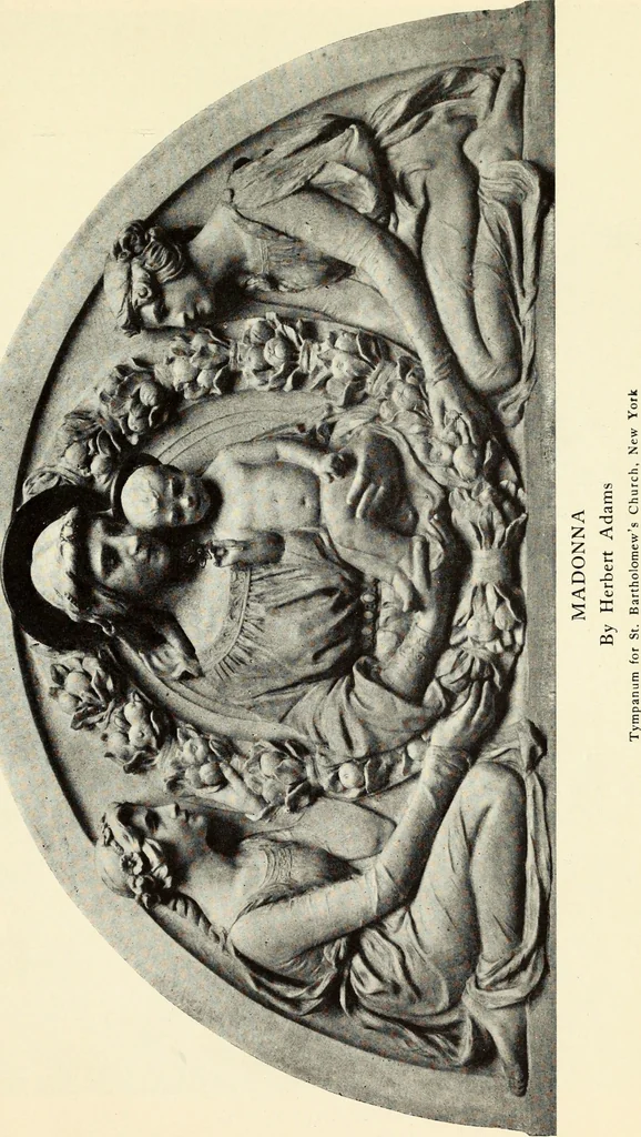An illustration from American masters of sculpture, being brief appreciations of some American sculptors, and of some phases of sculpture in America, 1913, leaf 142