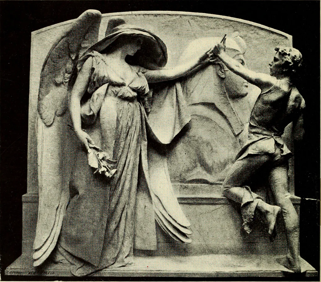 An illustration from American masters of sculpture, being brief appreciations of some American sculptors, and of some phases of sculpture in America, 1913, leaf 15