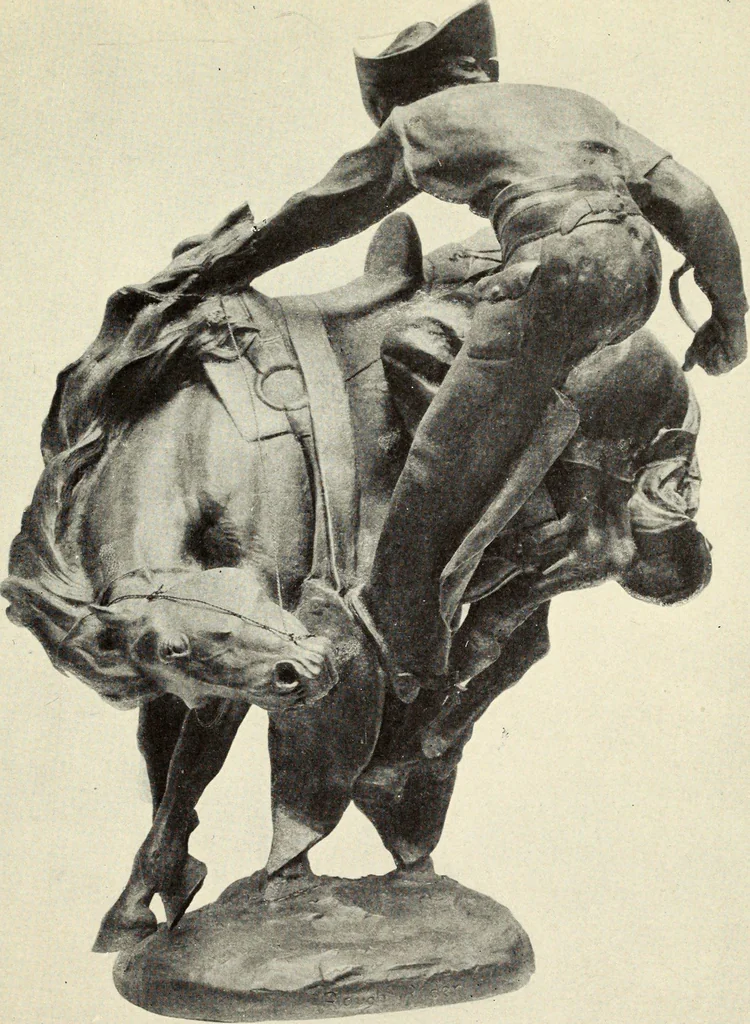 An illustration from American masters of sculpture, being brief appreciations of some American sculptors, and of some phases of sculpture in America, 1913, leaf 198