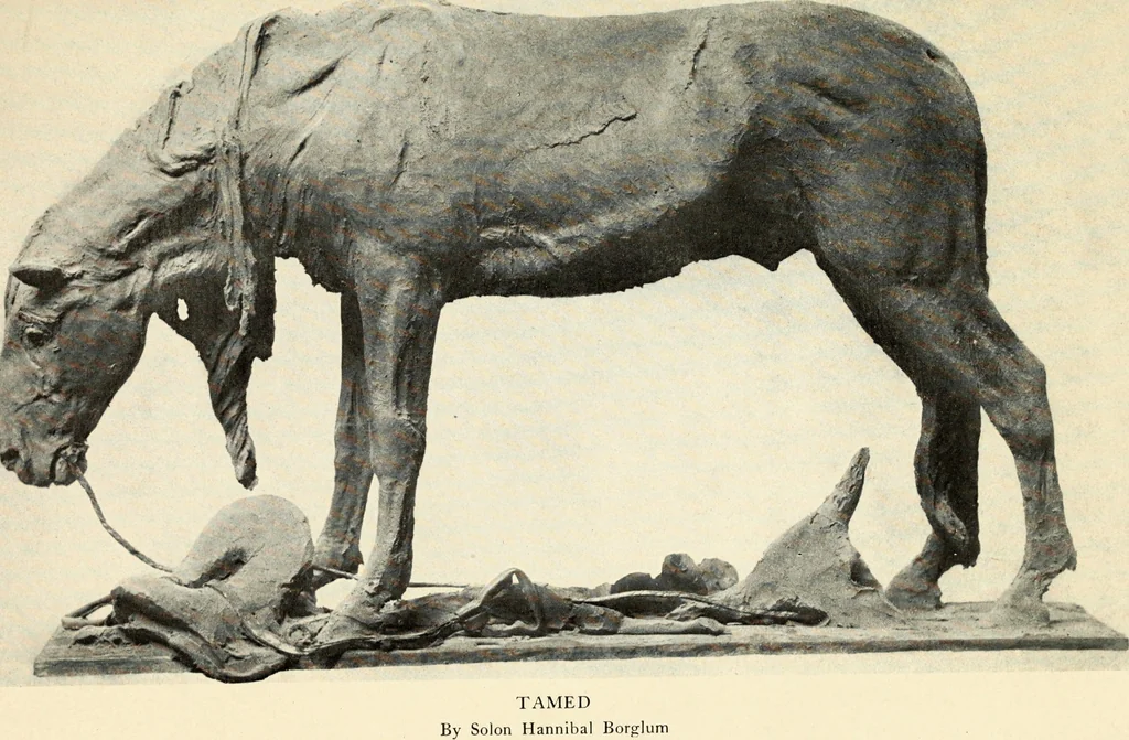 An illustration from American masters of sculpture, being brief appreciations of some American sculptors, and of some phases of sculpture in America, 1913, leaf 208