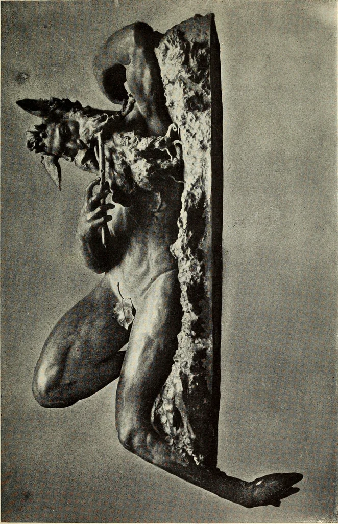 An illustration from American masters of sculpture, being brief appreciations of some American sculptors, and of some phases of sculpture in America, 1913, leaf 56