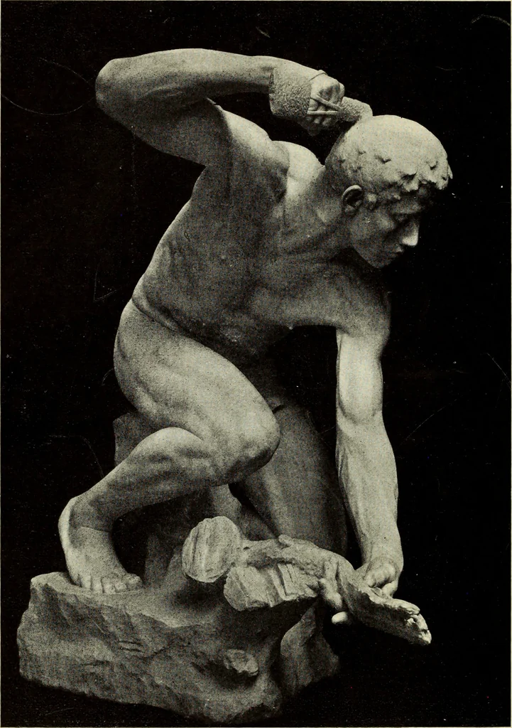 An illustration from American masters of sculpture, being brief appreciations of some American sculptors, and of some phases of sculpture in America, 1913, leaf 57