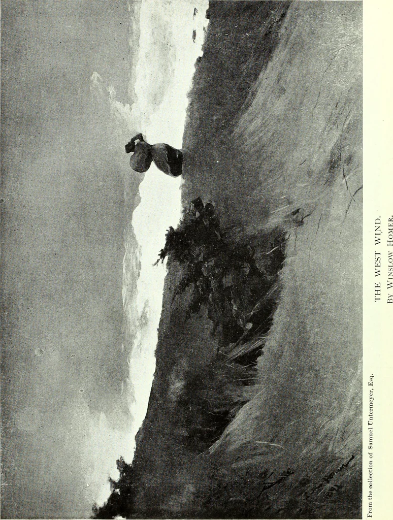 An illustration from American masters of painting : being brief appreciations of some American painters ; illustrated with examples of their work, 1918, leaf 107
