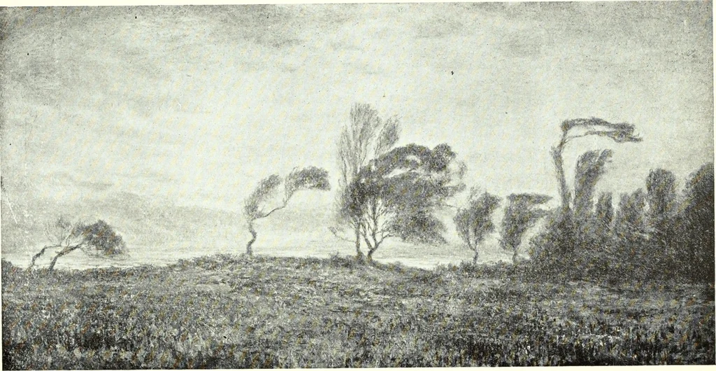 An illustration from American masters of painting : being brief appreciations of some American painters ; illustrated with examples of their work, 1918, leaf 163
