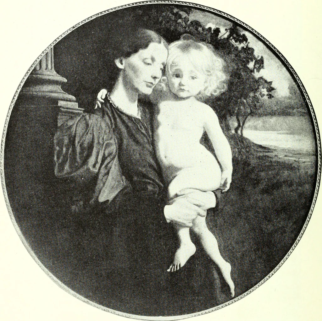 An illustration from American masters of painting : being brief appreciations of some American painters ; illustrated with examples of their work, 1918, leaf 183