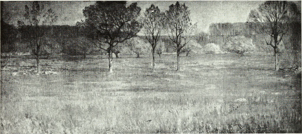 An illustration from American masters of painting : being brief appreciations of some American painters ; illustrated with examples of their work, 1918, leaf 212