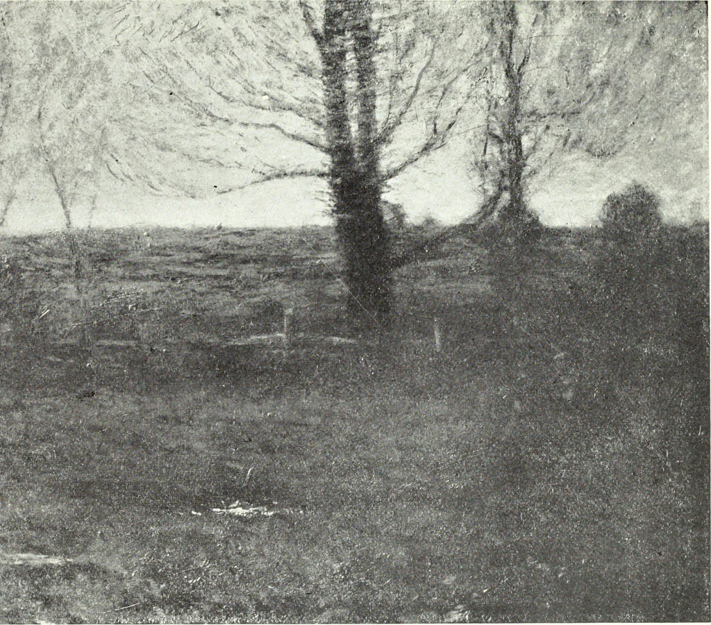 An illustration from American masters of painting : being brief appreciations of some American painters ; illustrated with examples of their work, 1918, leaf 220