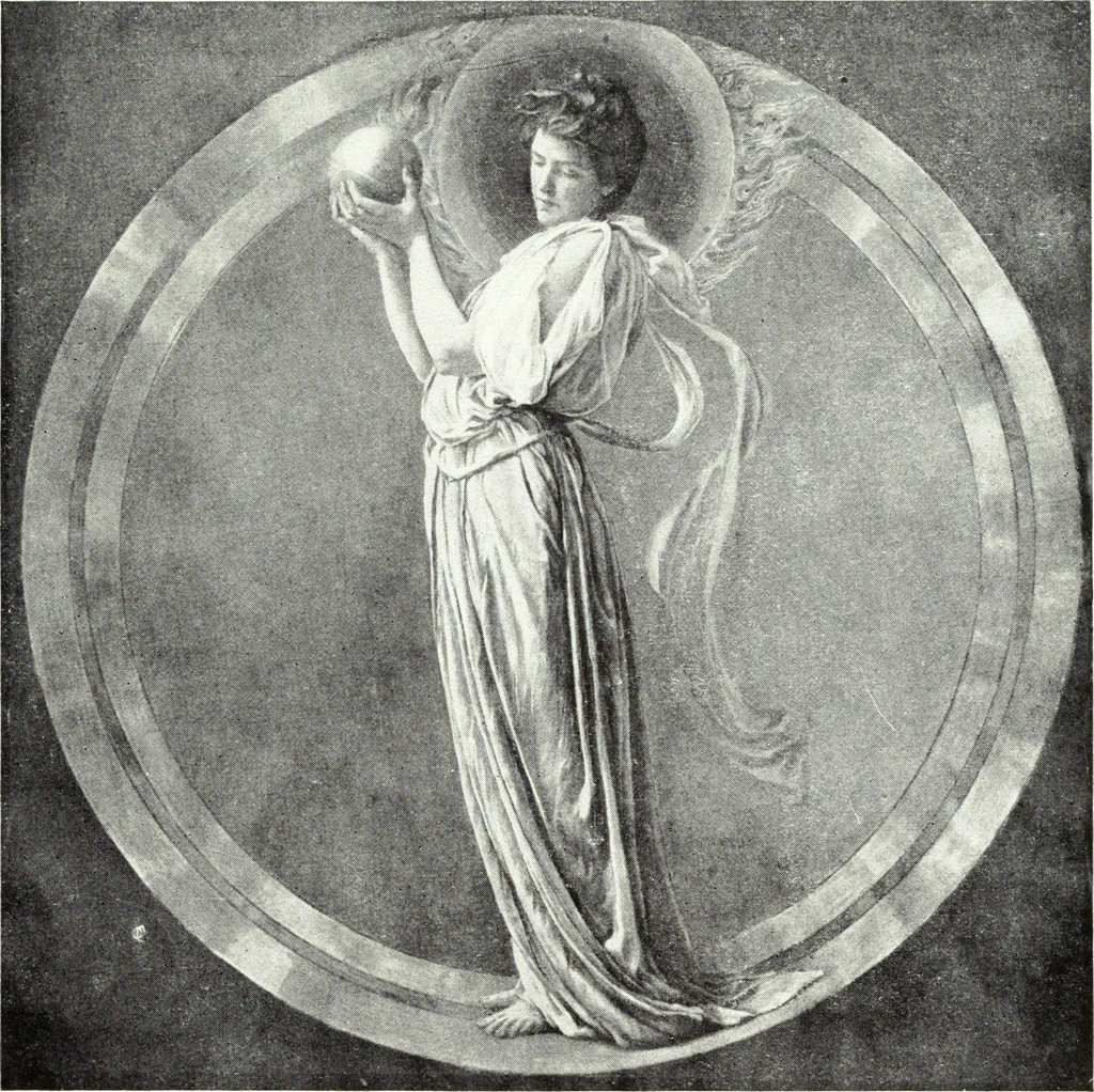 An illustration from American masters of painting : being brief appreciations of some American painters ; illustrated with examples of their work, 1918, leaf 58
