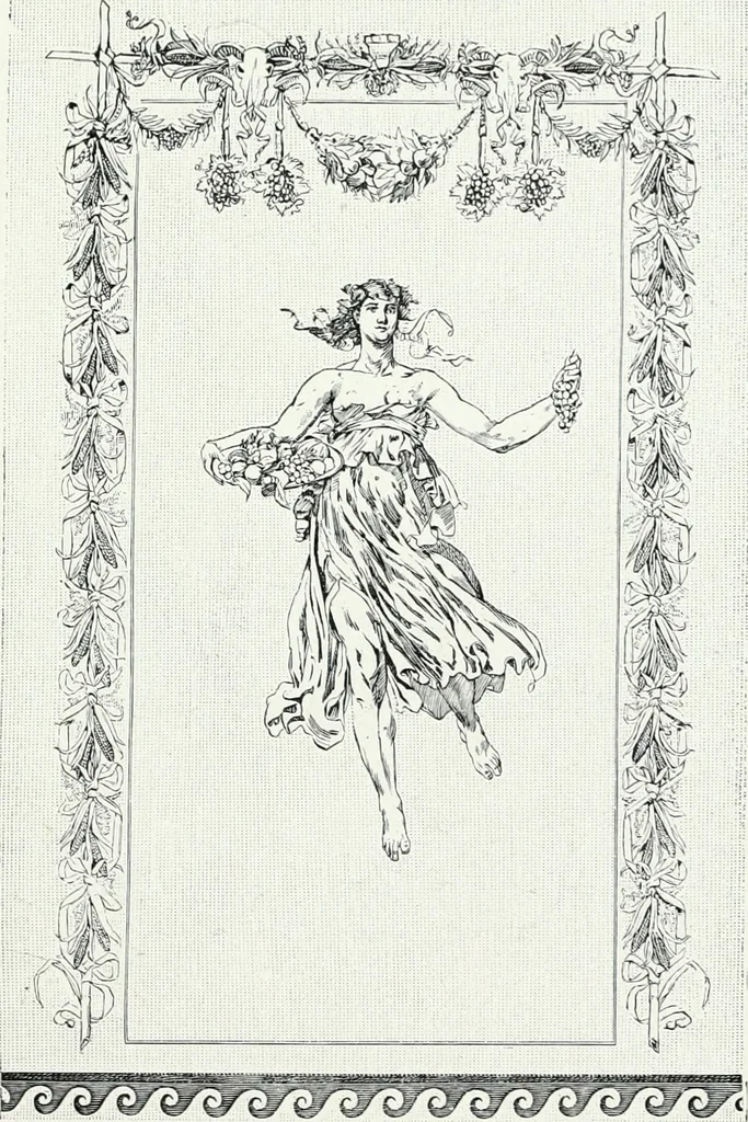 An illustration from American mural painting : a study of the important decorations by distinguished artists in the United States, 1902, leaf 104