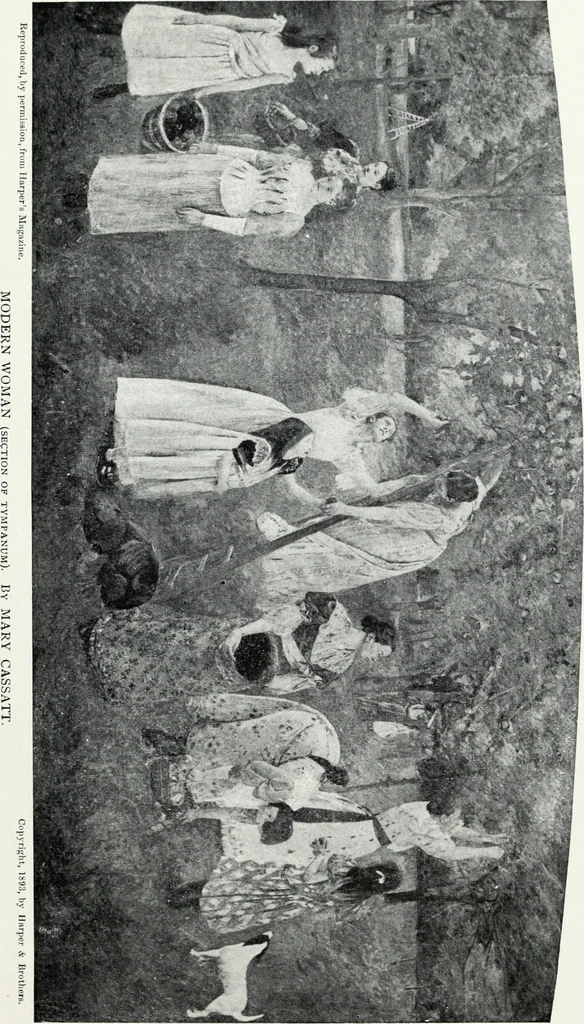 An illustration from American mural painting : a study of the important decorations by distinguished artists in the United States, 1902, leaf 108