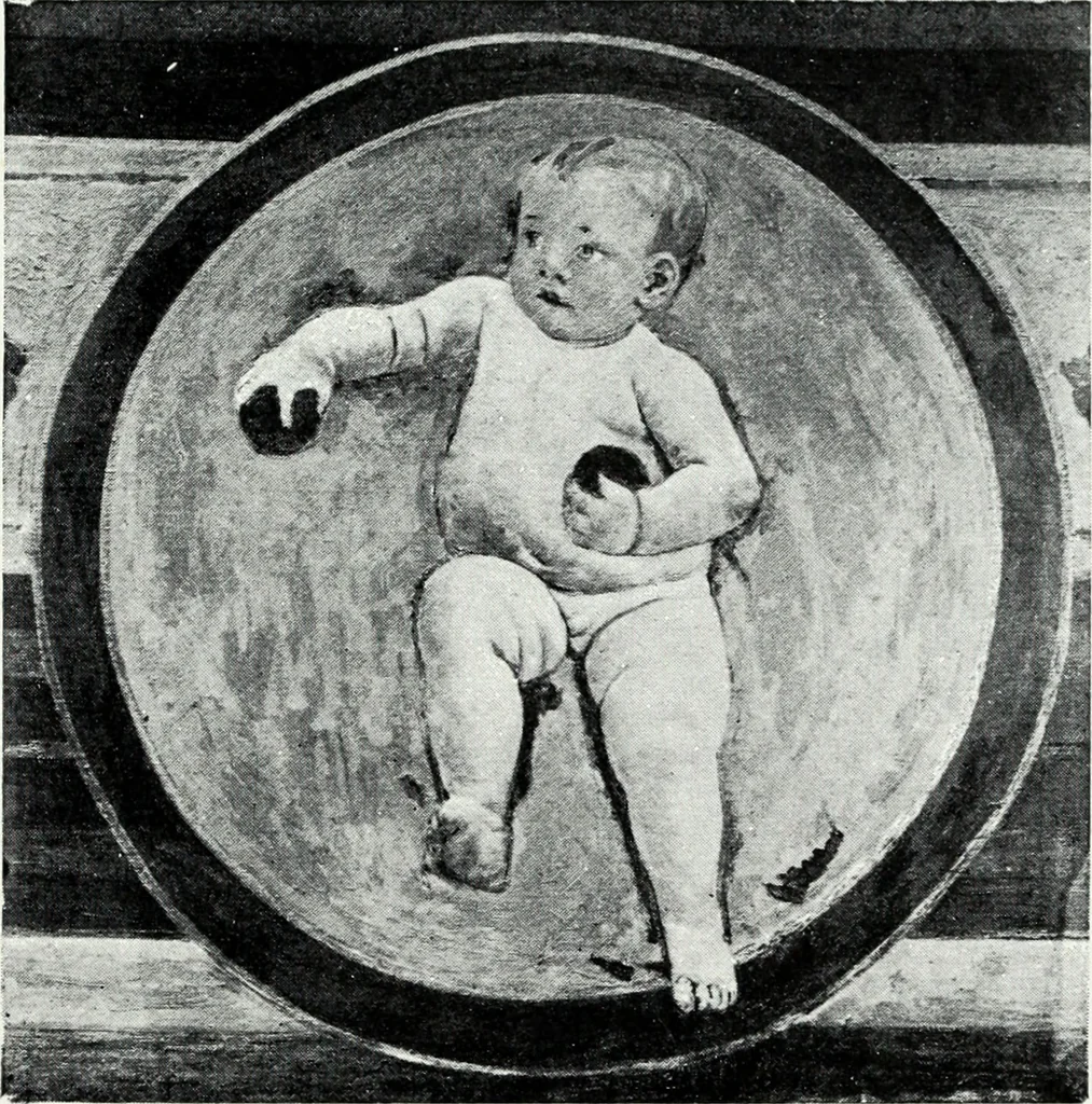 An illustration from American mural painting : a study of the important decorations by distinguished artists in the United States, 1902, leaf 110