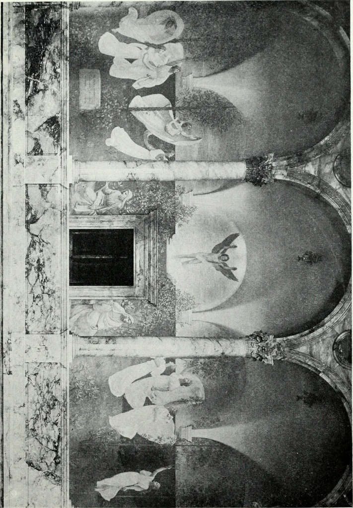 An illustration from American mural painting : a study of the important decorations by distinguished artists in the United States, 1902, leaf 114