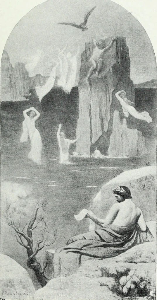An illustration from American mural painting : a study of the important decorations by distinguished artists in the United States, 1902, leaf 122
