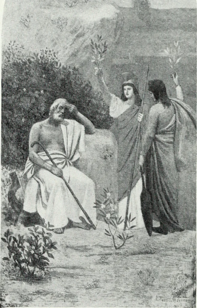 An illustration from American mural painting : a study of the important decorations by distinguished artists in the United States, 1902, leaf 122