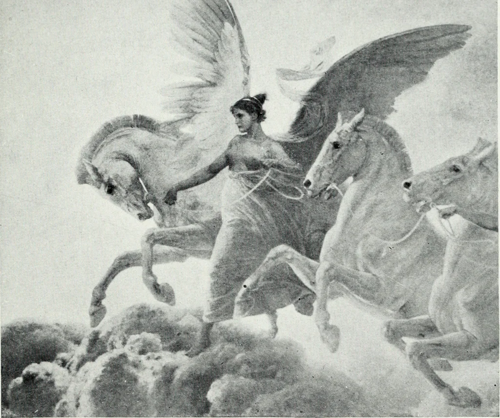 An illustration from American mural painting : a study of the important decorations by distinguished artists in the United States, 1902, leaf 130