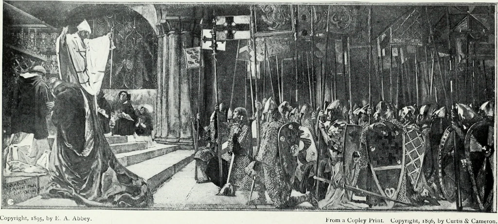 An illustration from American mural painting : a study of the important decorations by distinguished artists in the United States, 1902, leaf 138