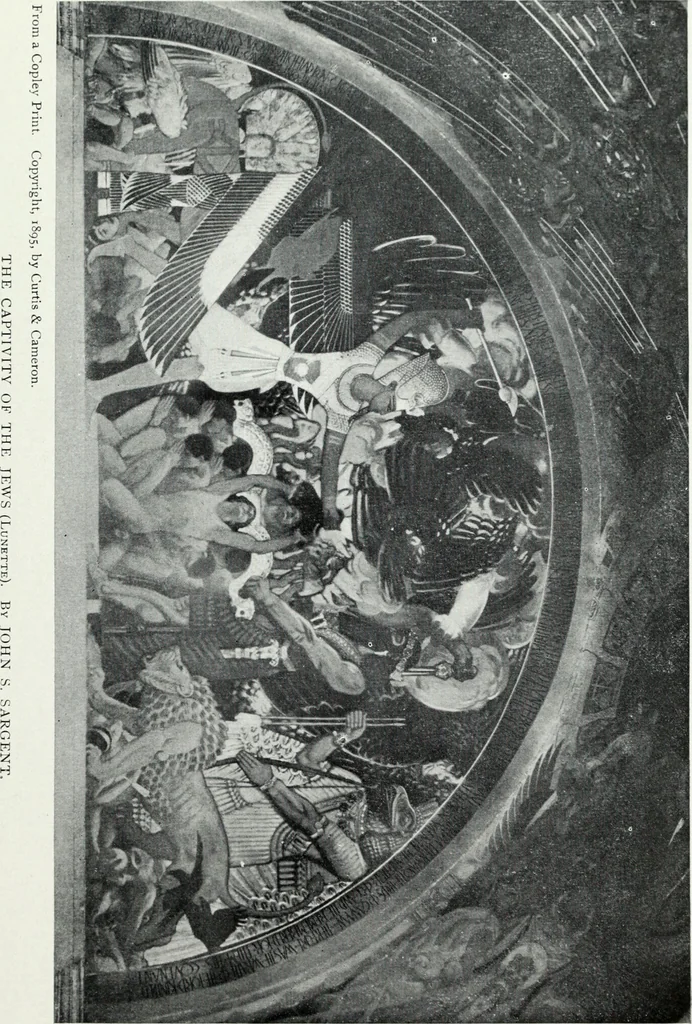 An illustration from American mural painting : a study of the important decorations by distinguished artists in the United States, 1902, leaf 156