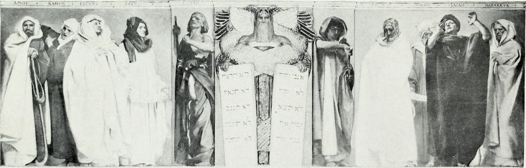 An illustration from American mural painting : a study of the important decorations by distinguished artists in the United States, 1902, leaf 160