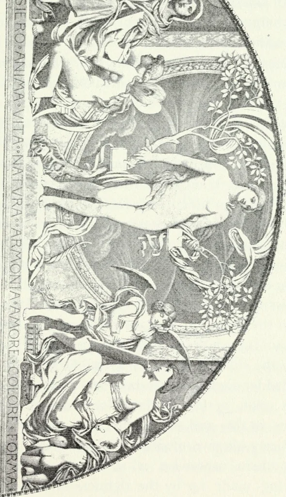 An illustration from American mural painting : a study of the important decorations by distinguished artists in the United States, 1902, leaf 176
