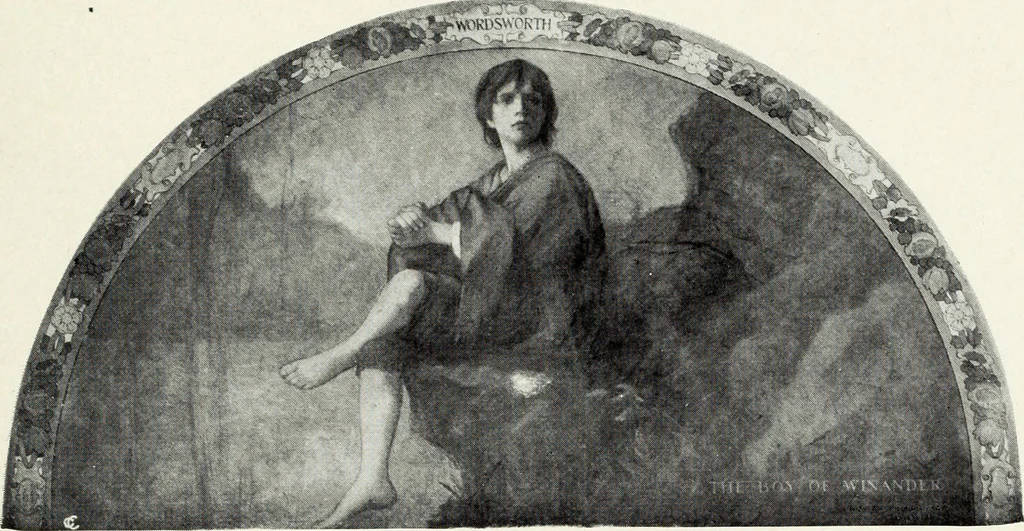 An illustration from American mural painting : a study of the important decorations by distinguished artists in the United States, 1902, leaf 200