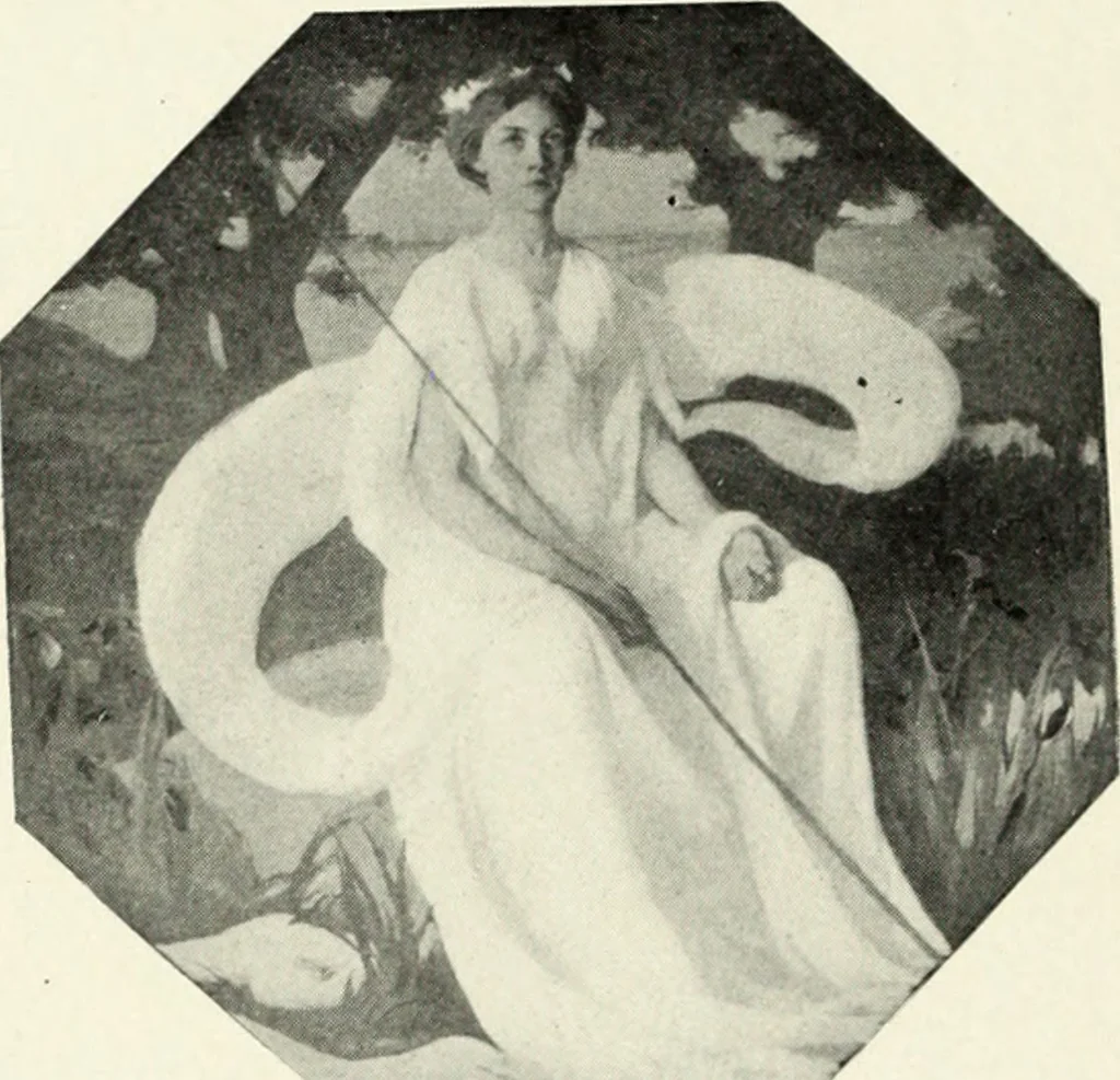 An illustration from American mural painting : a study of the important decorations by distinguished artists in the United States, 1902, leaf 225