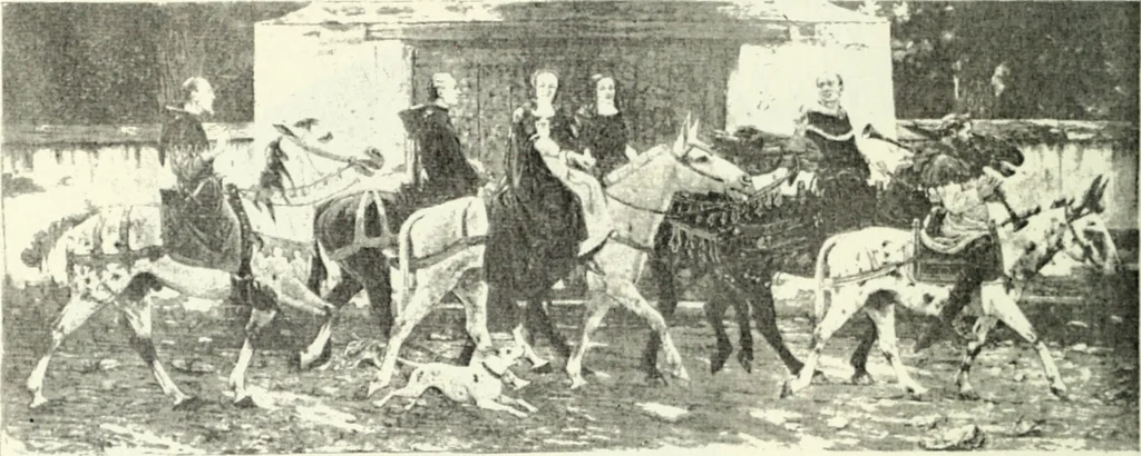 An illustration from American mural painting : a study of the important decorations by distinguished artists in the United States, 1902, leaf 279