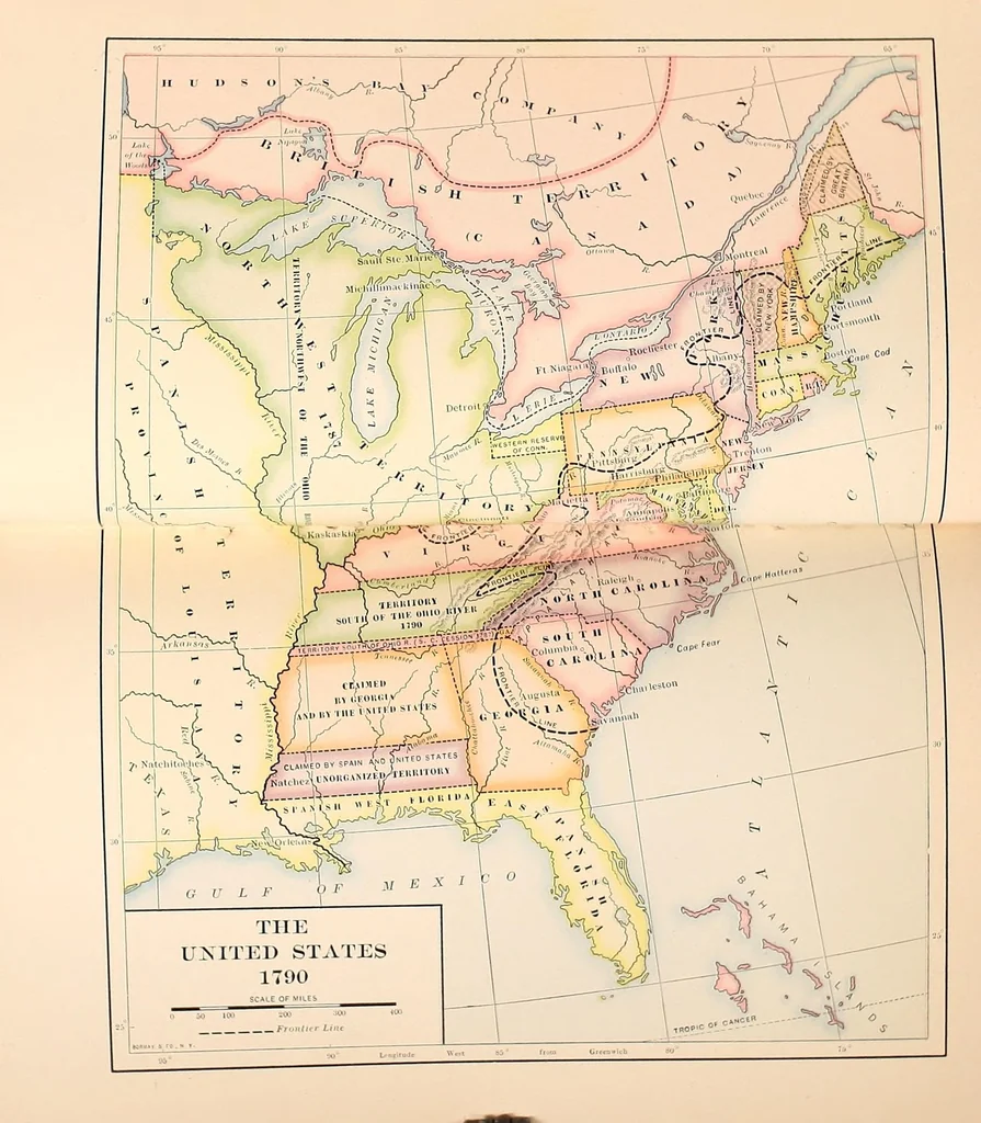 An illustration from The American nation:, 1904, leaf 35
