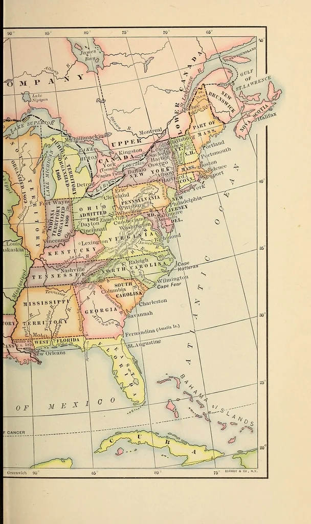 An illustration from The American nation:, 1904, leaf 33