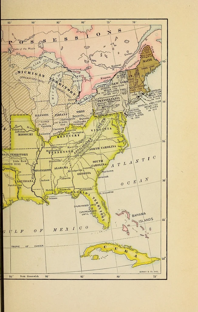 An illustration from The American nation:, 1904, leaf 35